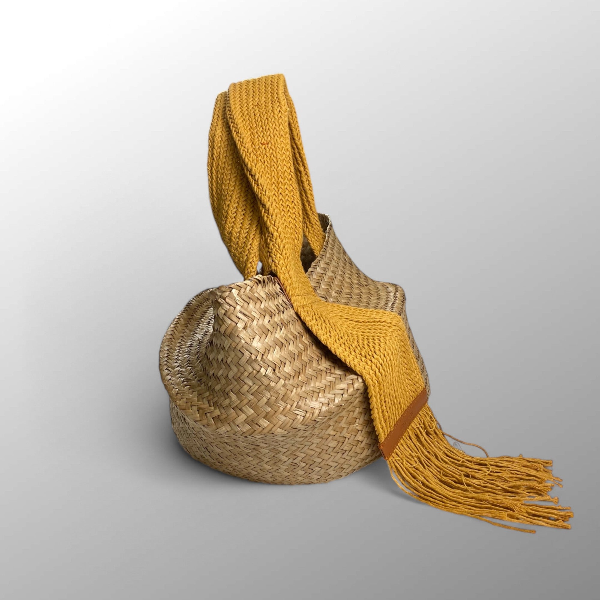 J.W ANDERSON ジェイダブリューアンダーソン / BASKET BAG カゴバッグ フリンジ ロゴ 参考定価：37,000+tax