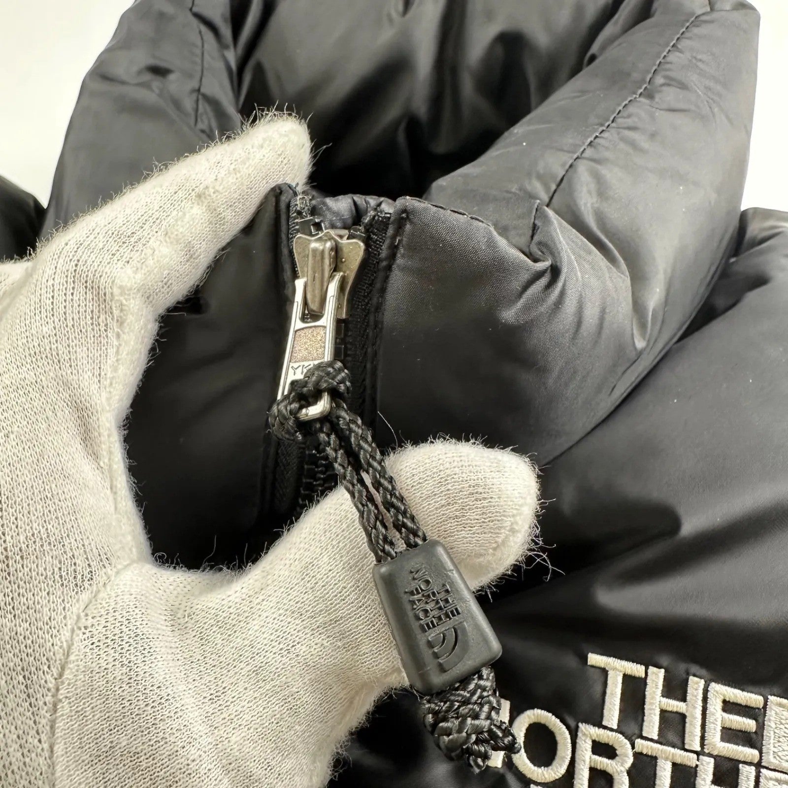 【90s オリジナル】 THE NORTH FACE ザ ノースフェイス / Nuptse Parka ヌプシパーカー コートタイプ SIZE:L