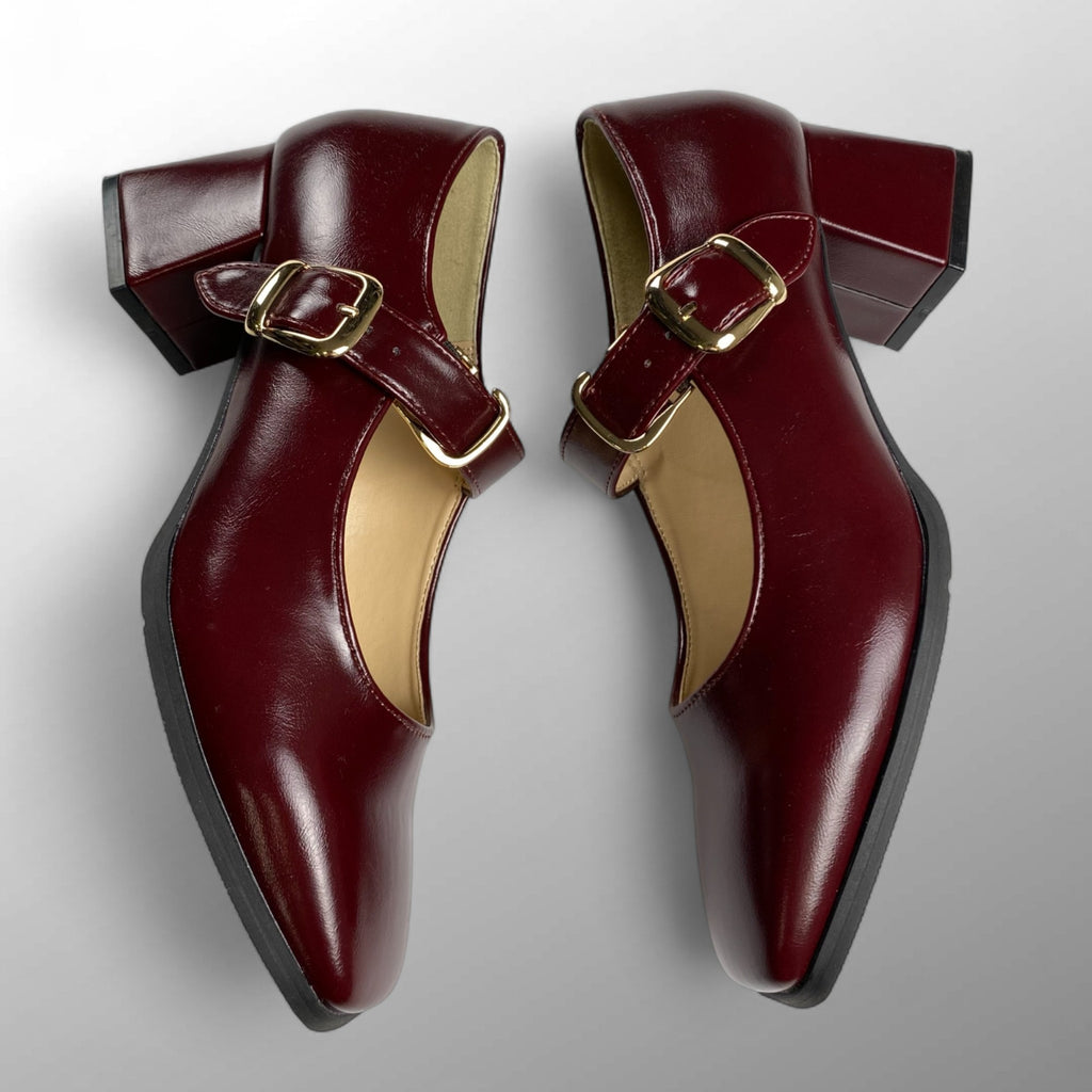 an another angelus アン アナザー アンジェラス / ストラップスクエアパンプス SIZE:M（23.5cm程度）