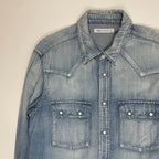 Ron herman ロンハーマン / ヴィンテージ加工 スナップボタンデニムシャツ 参考定価：40,000程度 SIZE:XL