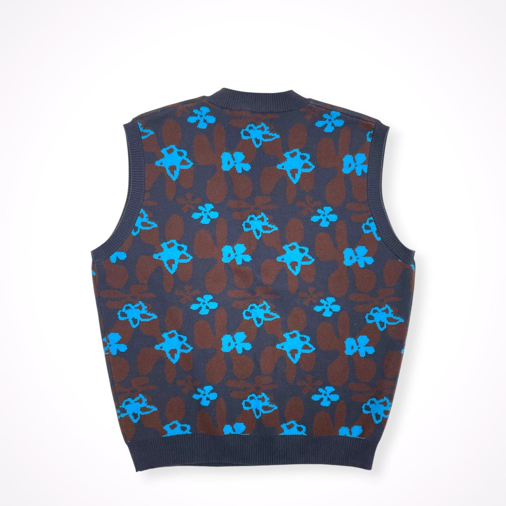 TTT MSW / Flower Camo Knit Vest SIZE:L