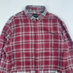 ARMANI EXCHANGE アルマーニ エクスチェンジ / グラデーションチェックシャツ 参考定価：25,000程度 SIZE：M