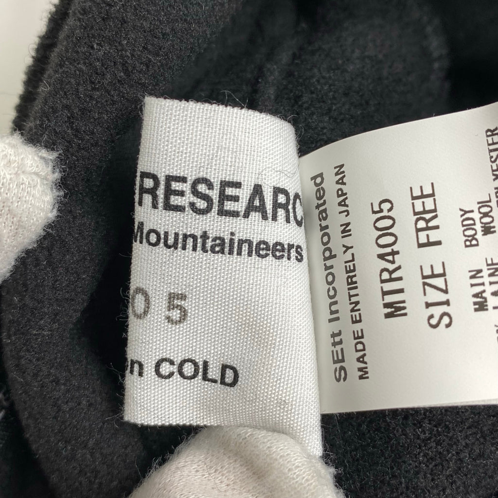 MOUNTAIN RESEARCH マウンテンリサーチ / Boa Cap ボアキャップMTR4005 ブラック 参考定価：12,000+tax SIZE：FREE