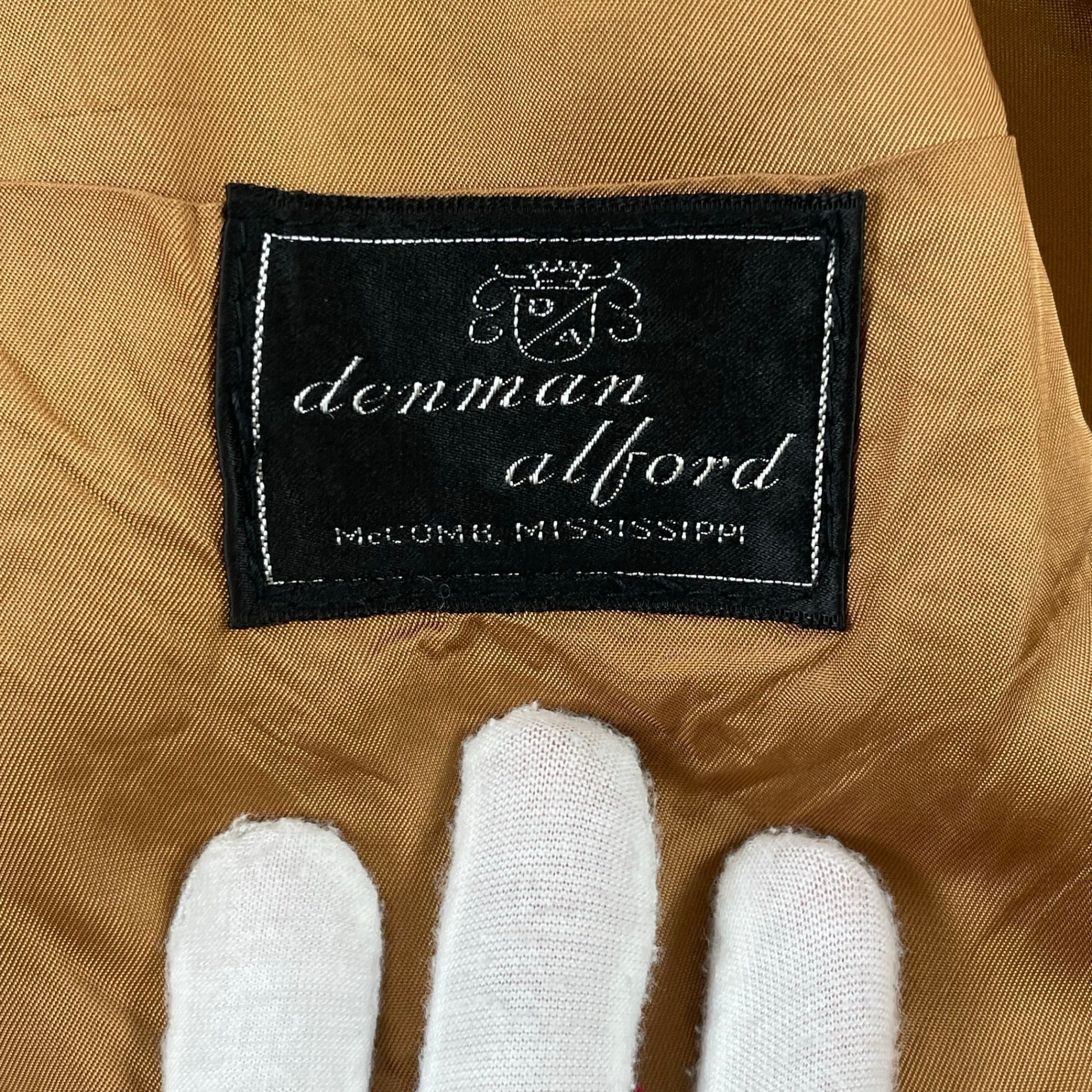 VINTAGE / 【denman alford】ステッチド3Bジャケット  SIZE:L程度