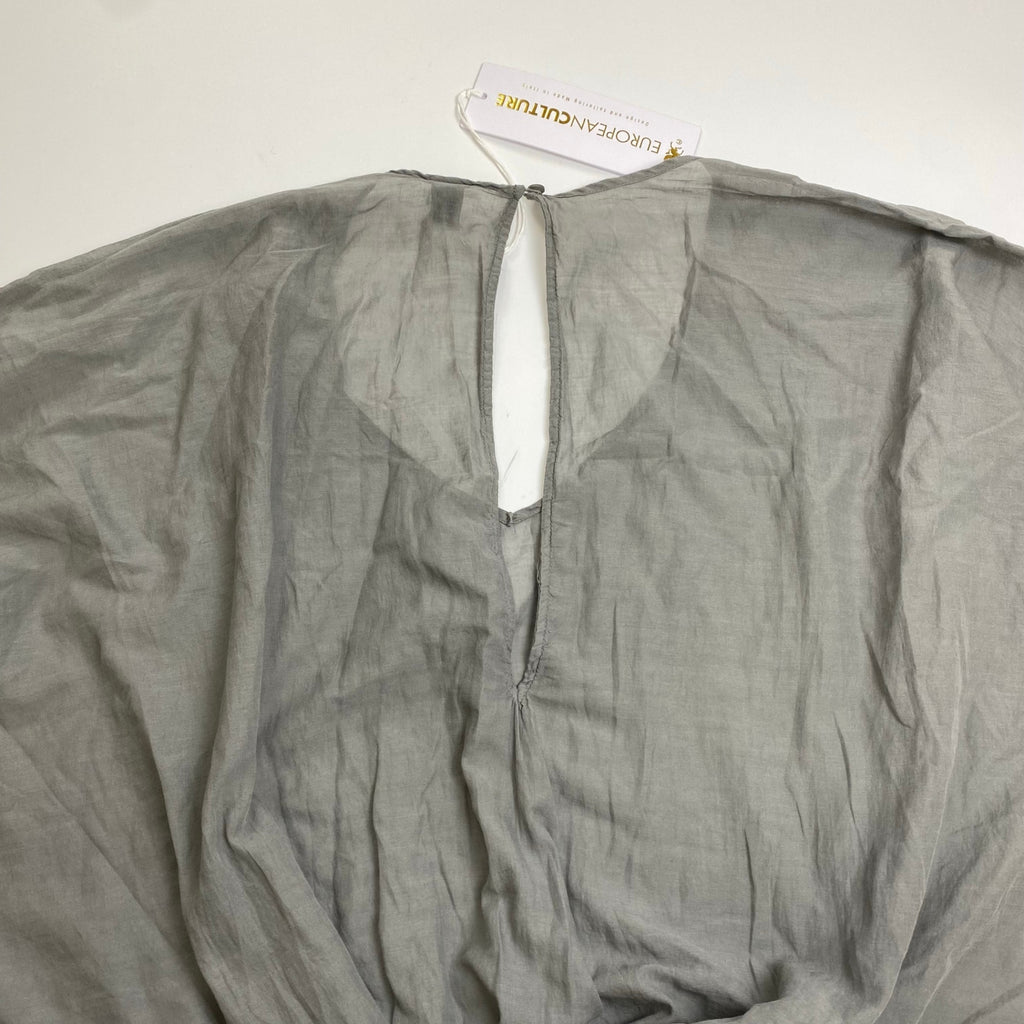 EUROPEAN CULTURE ヨーロピアン カルチャー / コットンオールインワン 未使用 参考定価：30,000程度 SIZE:S