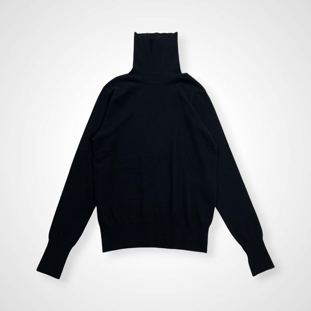 PICEA ピセア / 14GG High Neck ベビーカシミヤ100％ ブラック 21H18 極美品 参考定価：51,000+tax SIZE:02