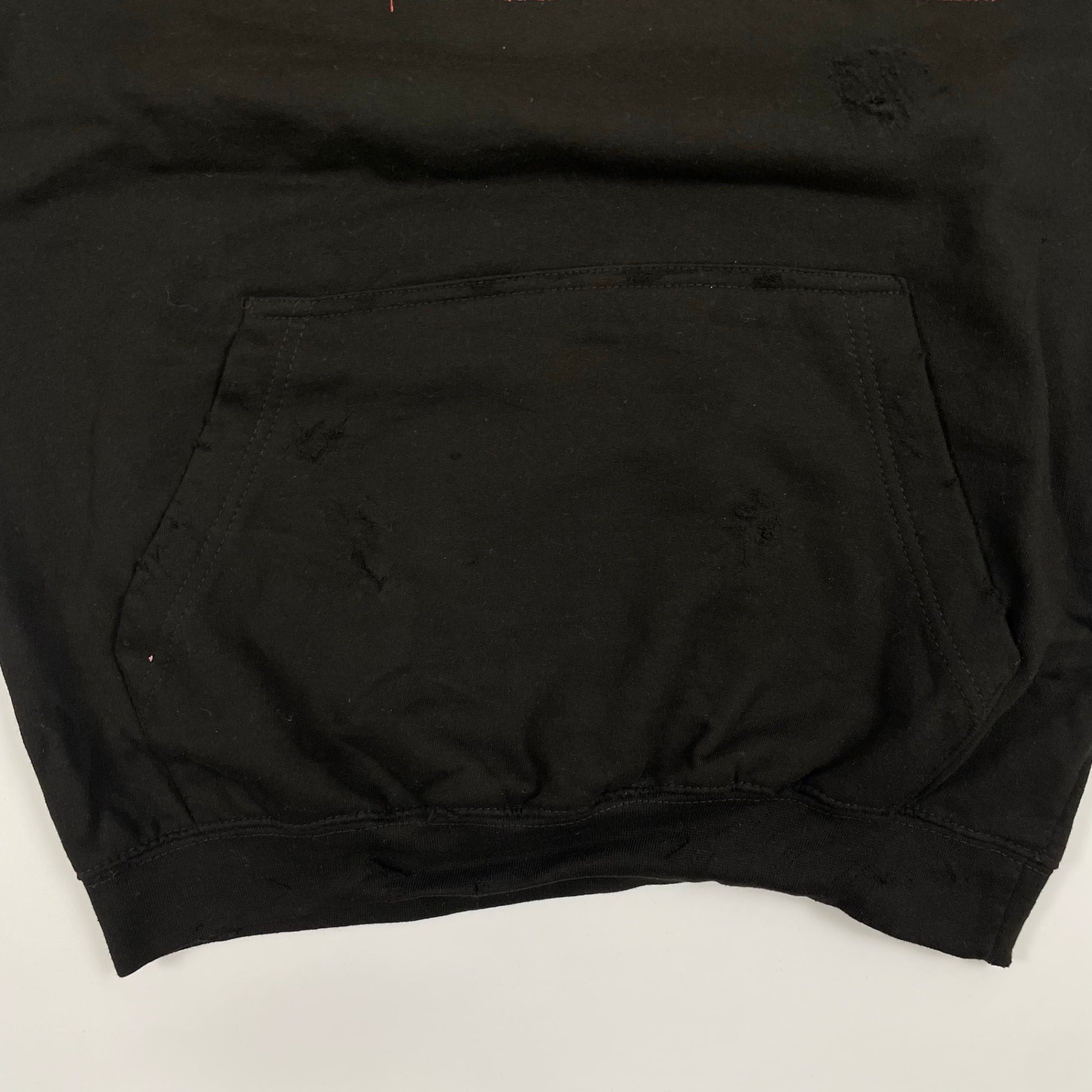 RAGE AGAINST THE MACHINE レイジアゲインストザマシーン / ダメージ加工 オフィシャルパーカー ブラック SIZE：L