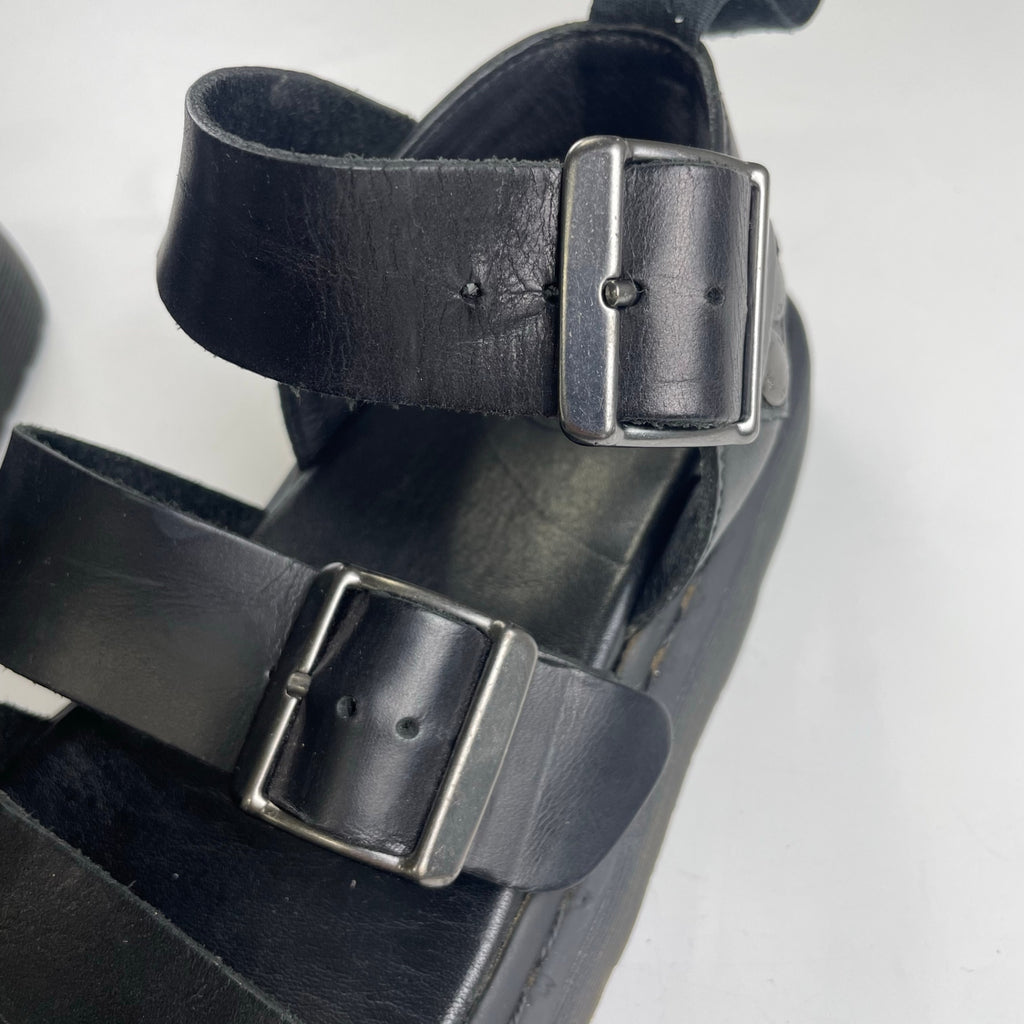 Dr.Martens ドクターマーチン / GRYPHON レザーサンダル オールブラック 参考定価：21,000+tax SIZE:UK4(23cm)