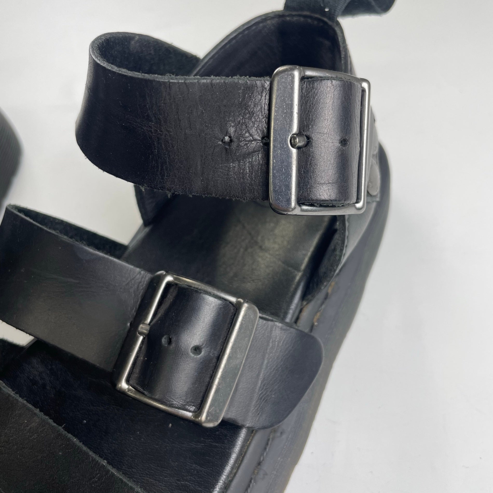 Dr.Martens ドクターマーチン / GRYPHON レザーサンダル オールブラック 参考定価：21,000+tax SIZE:UK4(23cm)