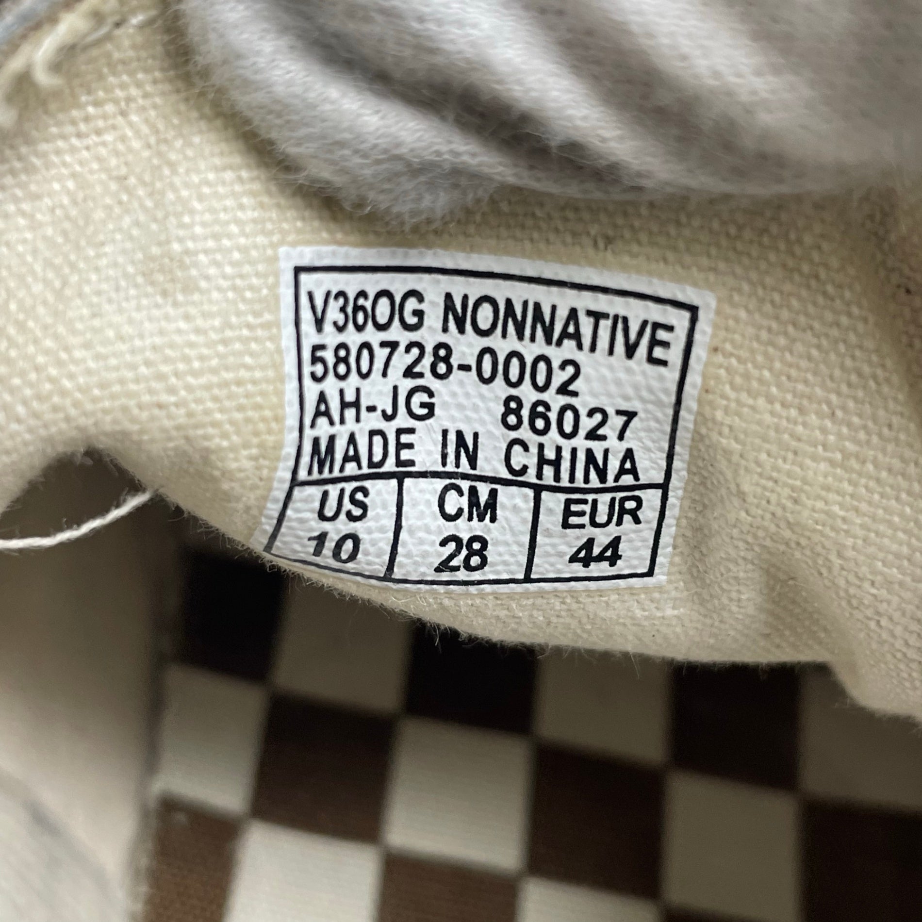 VANS × nonnative ヴァンズ ノンネイティブ / コラボOLD SKOOL OG  ローカットスニーカー 箱・替え紐付 SIZE:28cm