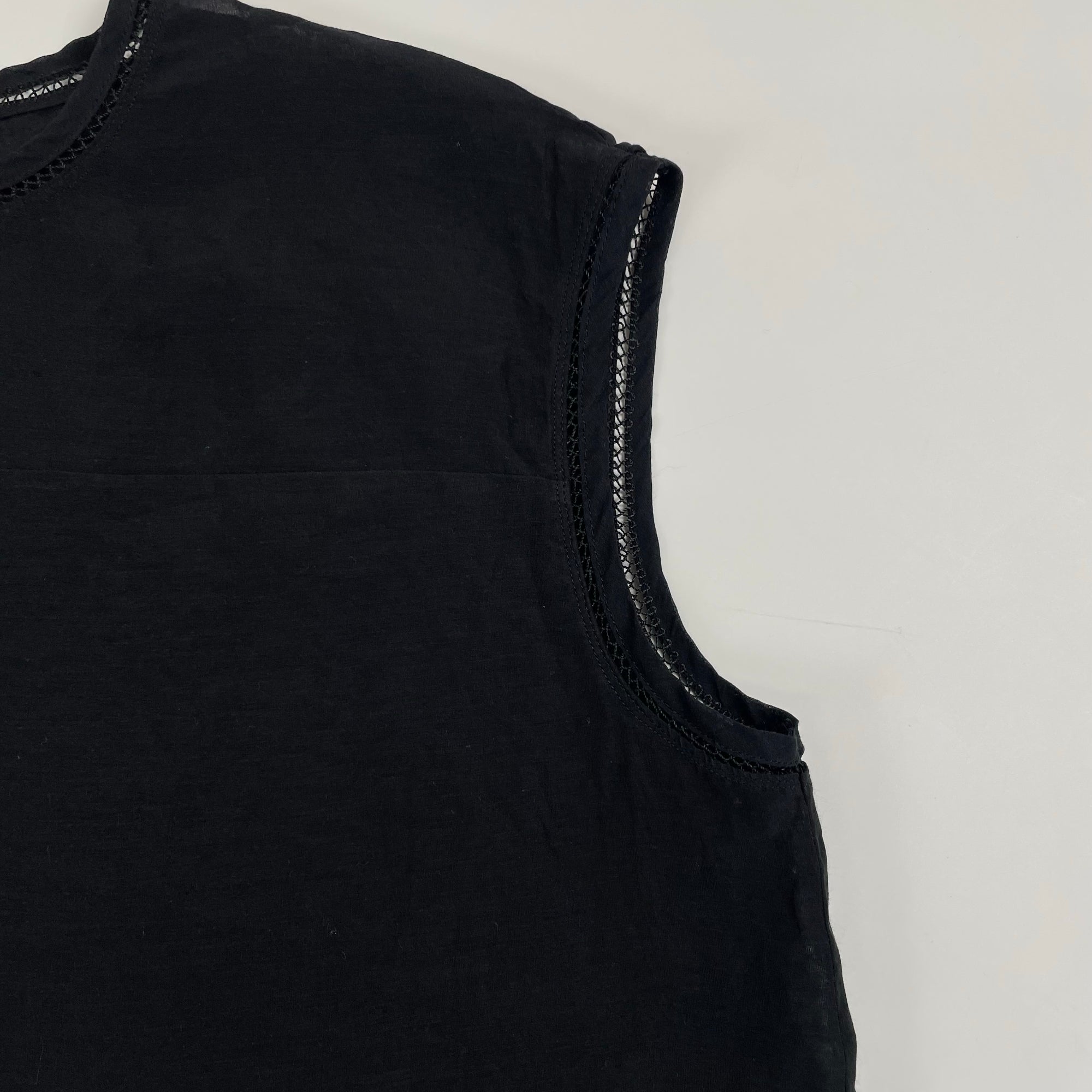 TOMORROWLAND collection トゥモローランド コレクション / コットンシルクオーガンジー ノースリーブブラウス SIZE:36