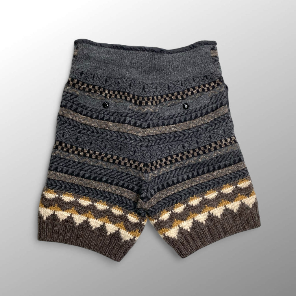 sacai サカイ / ジャガードニットハーフパンツ ノルディック SIZE:1
