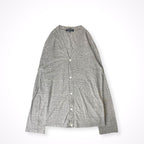 COMME des GARCONS HOMME / 11SS ミニマルカーディガン グレー SIZE:S