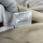 GIORGIO ARMANI / シルクMIX1Bフリルジャケット BORGO21製 参考定価：250,000程度 SIZE:38