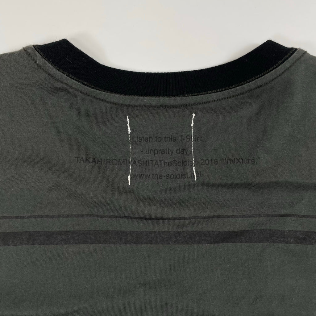 TAKAHIRO MIYASHITA The SOLOIST / プリントTシャツ mixture 2016 SIZE:44