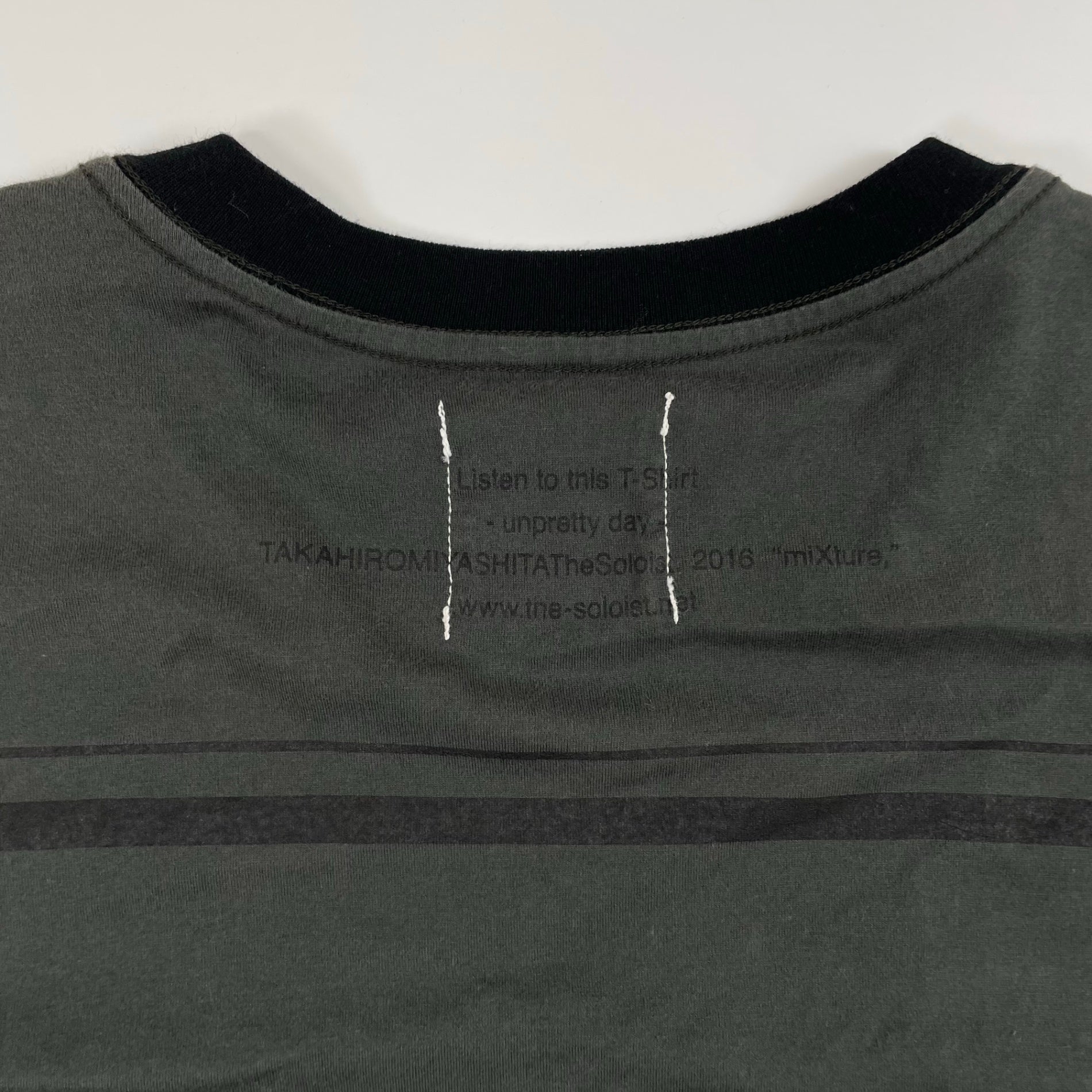 TAKAHIRO MIYASHITA The SOLOIST / プリントTシャツ mixture 2016 SIZE:44