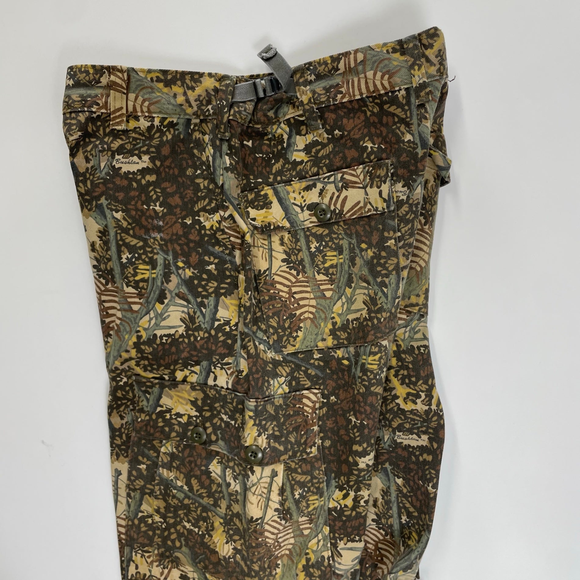 BUSHLAN ブッシュラン / VINTAGEリアルツリーカモカーゴパンツ SIZE：M