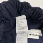ENFOLD エンフォルド / ゴムジョッパーズパンツ ダークネイビー 極美品 参考定価：21,000程度 SIZE：36