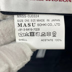 MASU × NOZOMI KUROKAWA / コラボ LONG EAR CAP 参考定価：22,000+tax