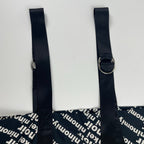 noir kei ninomiya ノワールケイニノミヤ / 総ロゴサテントートバッグ 3I-K 202 参考定価：25,000+tax