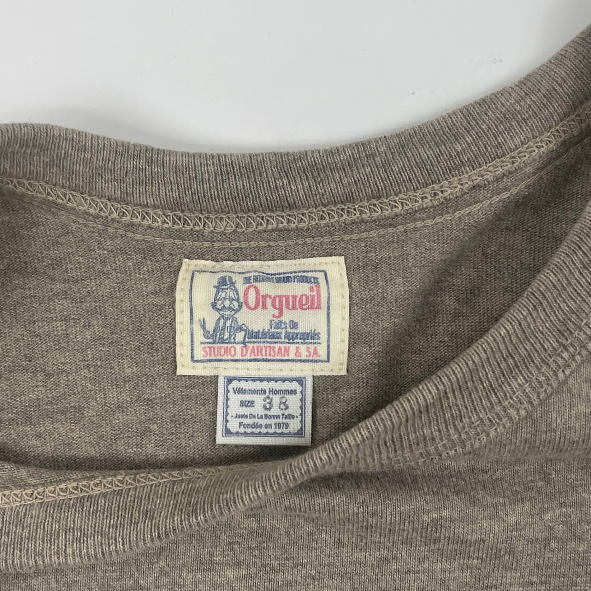 Orgueil × LUCKY RUDY / バックプリントTEE SIZE：38