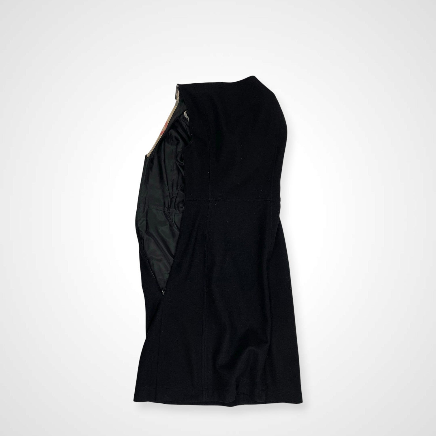 BURBERRY LONDON バーバリーロンドン / ノヴァチェック ボタンデザインワンピース 参考定価：38,000程度 SIZE：44