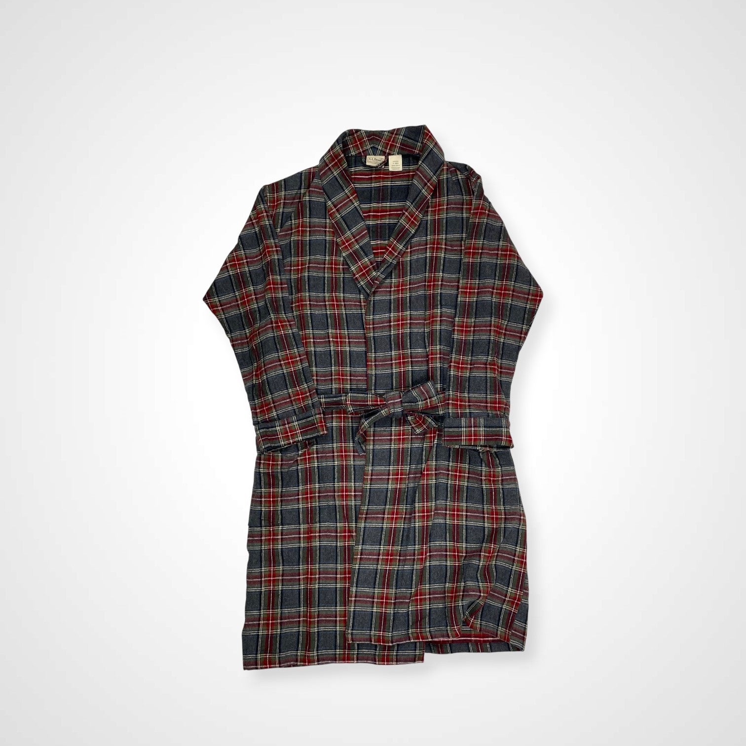 L.L. Bean エルエルビーン / スコッチプラッドフランネルローブ 参考定価：13,000+tax SIZE：S