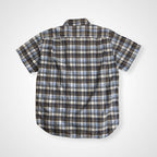 MARGARET HOWELL マーガレットハウエル / ポケット付 半袖チェックシャツ 参考定価：30,000程度 SIZE：S
