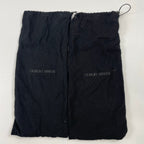 GIORGIO ARMANI ジョルジオ アルマーニ / プレーントゥレザーシューズ 参考定価：160,000程度 SIZE：40 1/2
