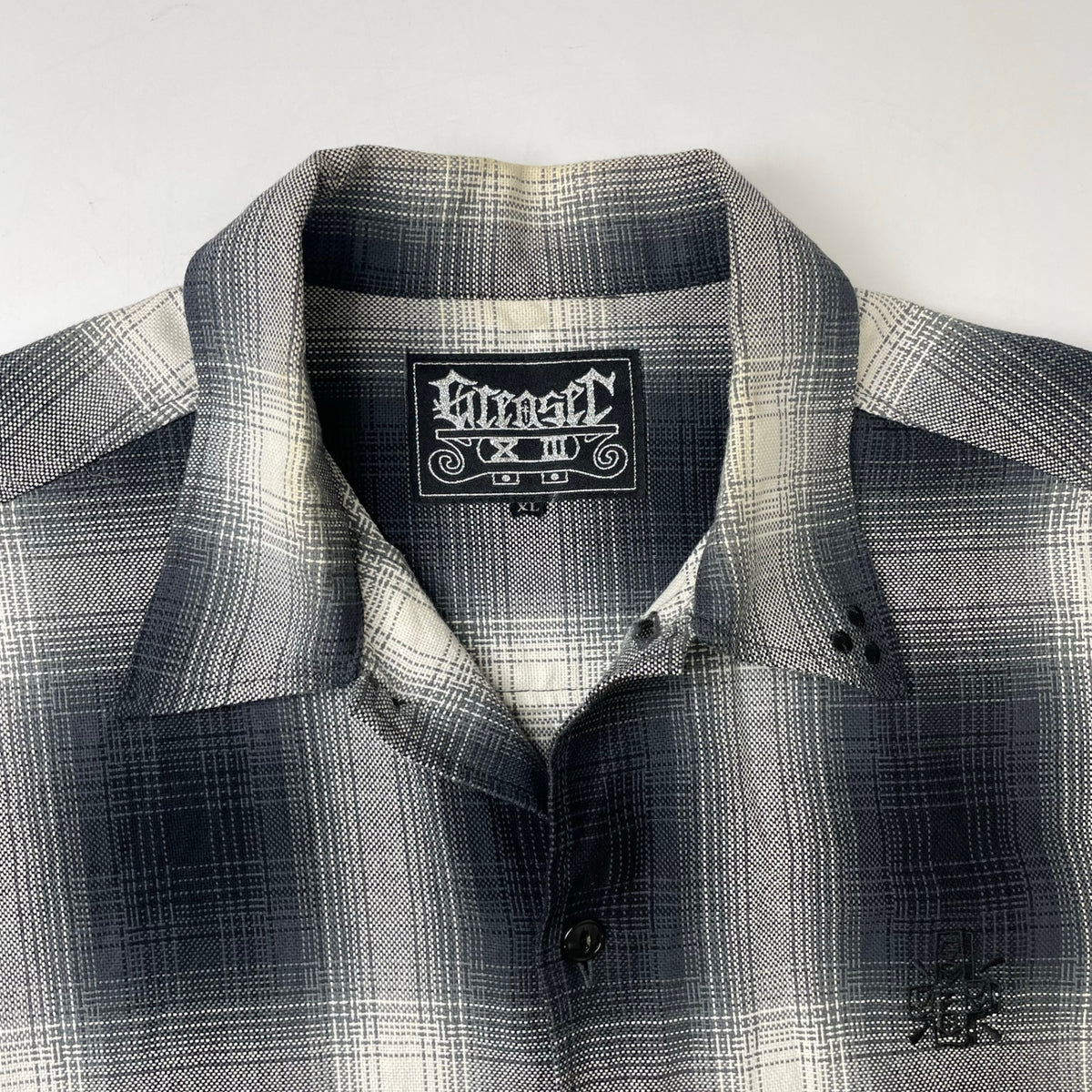 GREASER / シャドーチェックシャツ 参考定価：15,000程度 SIZE:XL