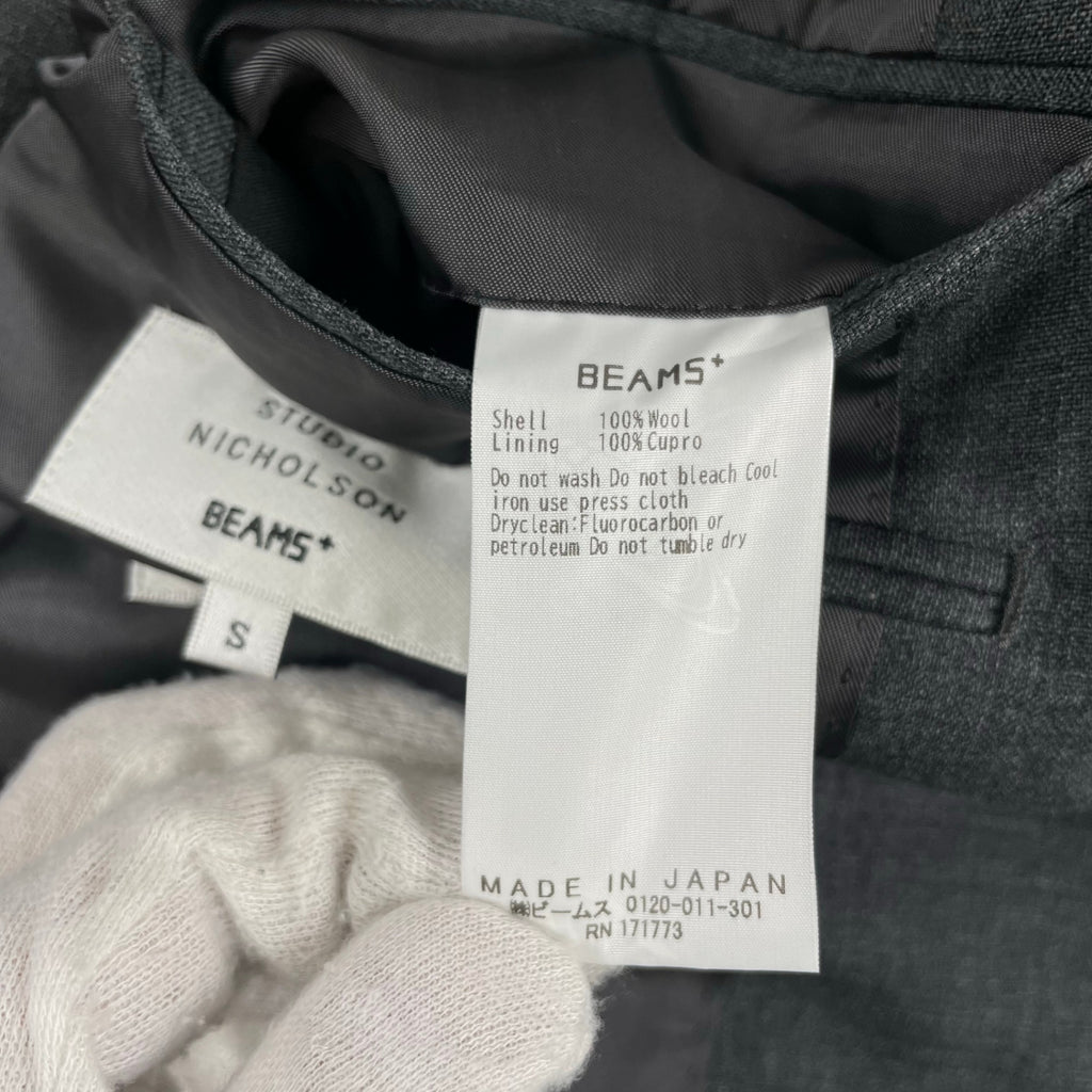 STUDIO NICHOLSON × BEAMS PLUS / 別注PAUL BLAZER タグ・ガーメントケース付 参考定価：100,000+tax SIZE:S
