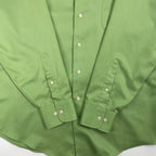 GEOFFREY BEENE / 90s ヴィンテージサテンシャツ SIZE:L