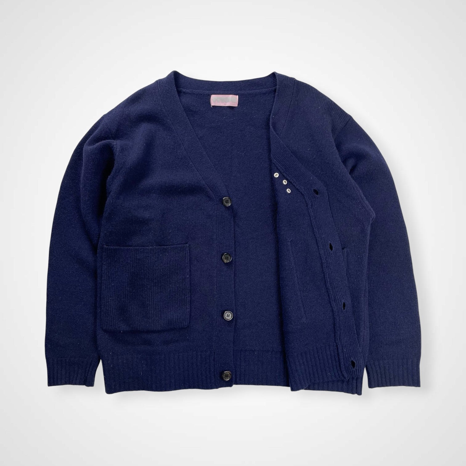 TTT MSW × OLD FOLK HOUSE ティーモダンストリートウェア オールドフォークハウス / スタッズニットカーディガン 参考定価：24,000+tax SIZE:M