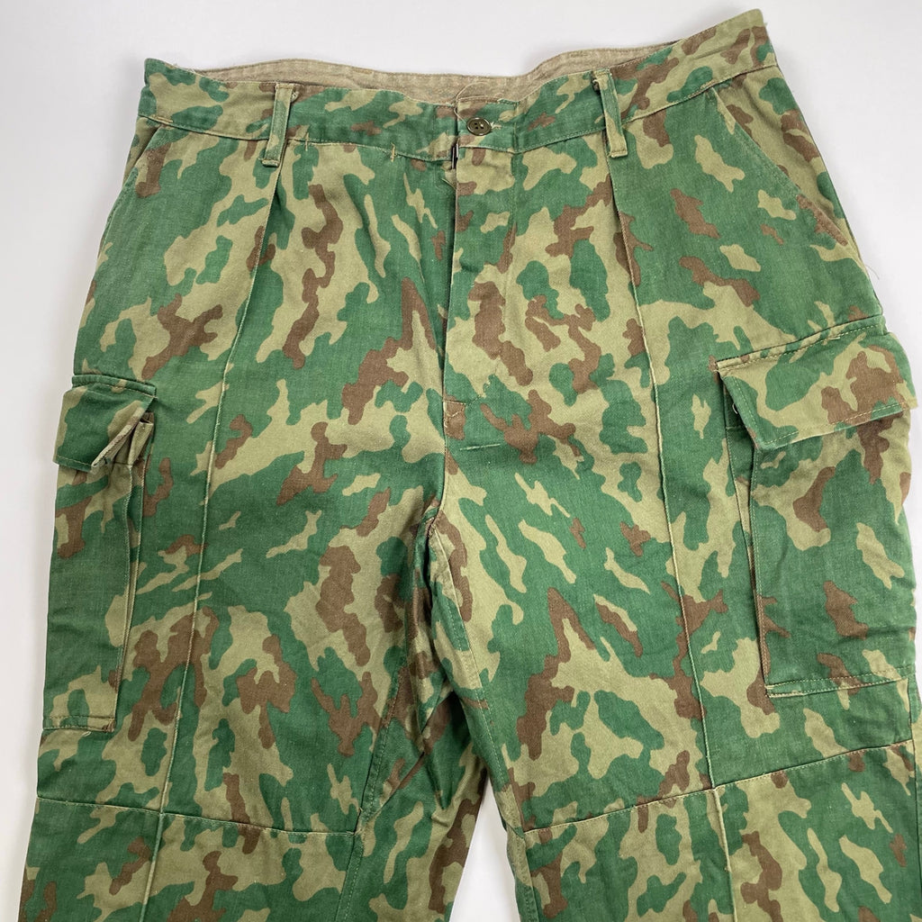 VINTAGE ヴィンテージ / 推定7-80s ソ連軍 バークカモ  ダブルニーカーゴ SIZE:W94