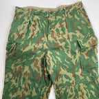 VINTAGE ヴィンテージ / 推定7-80s ソ連軍 バークカモ  ダブルニーカーゴ SIZE:W94