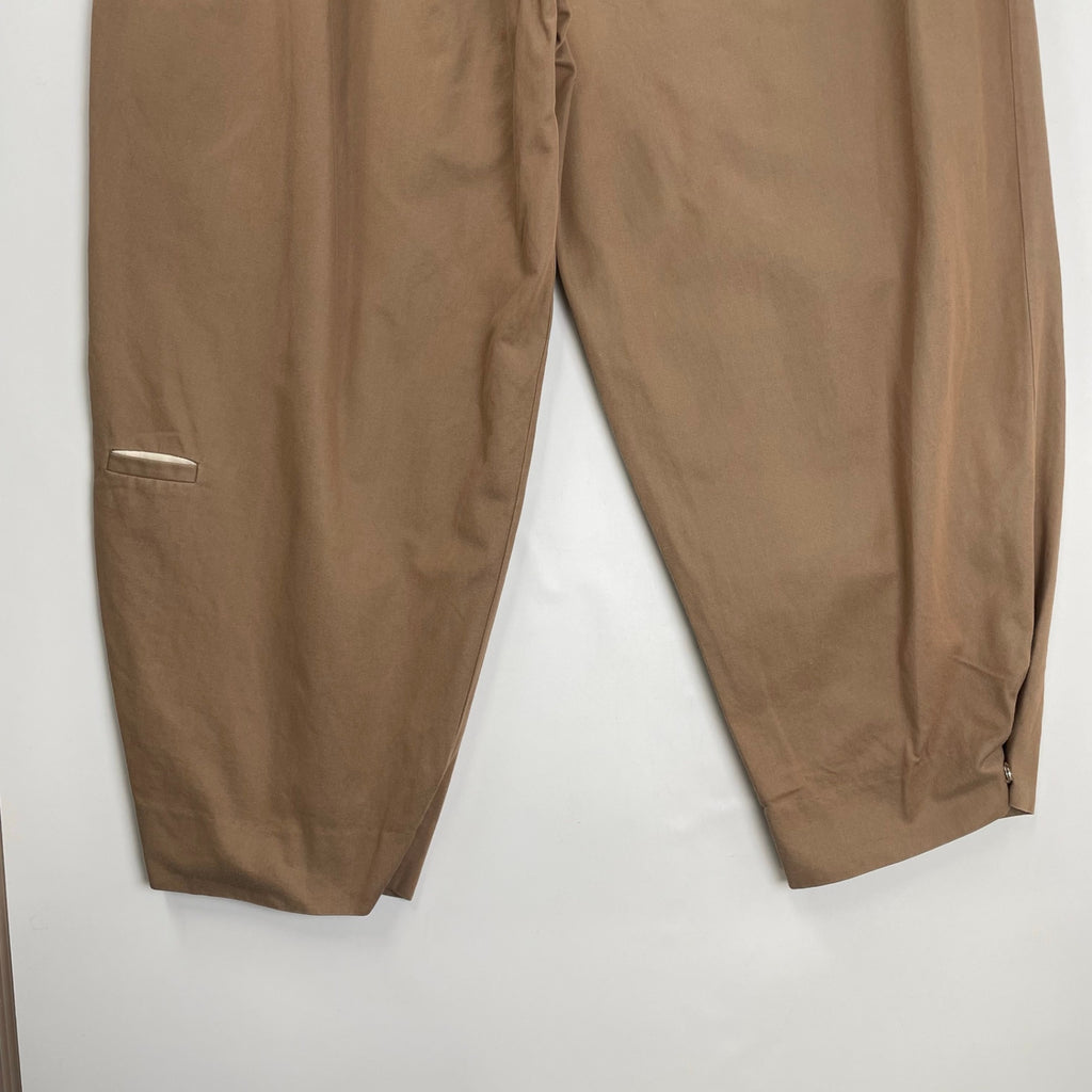 Dulcamara ドゥルカマラ / 2タックバルーン コットンパンツ ベージュ SIZE：0