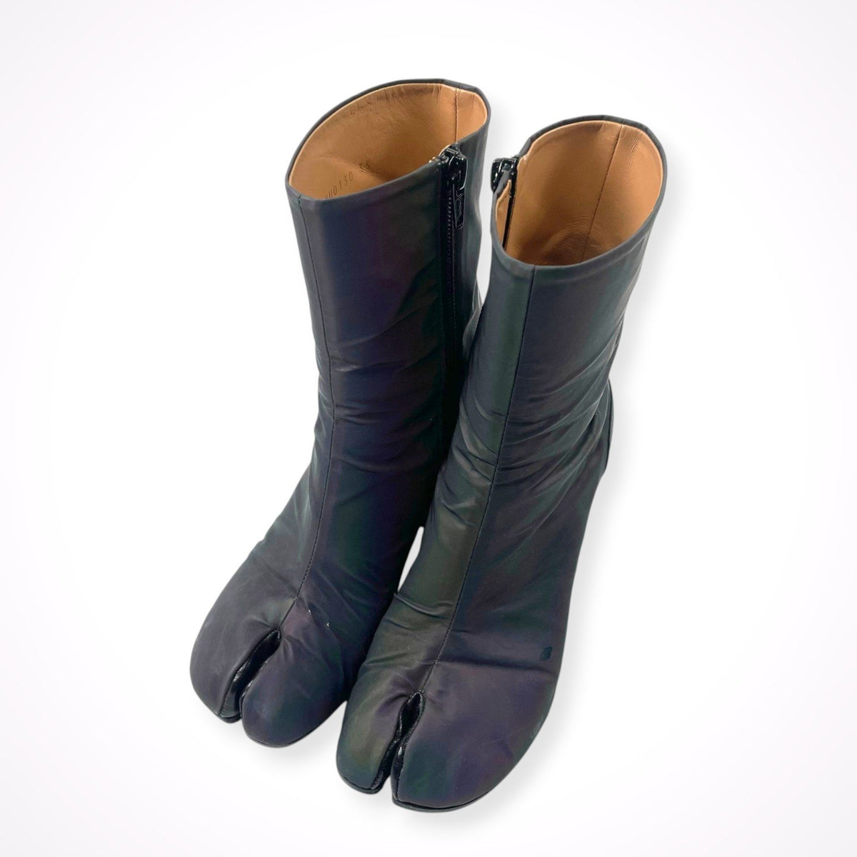 Maison Margiela 22 / Iridescent Tabi Ankle Boots ランウェイコレクション 箱付 参考定価：200,000程度 SIZE:35