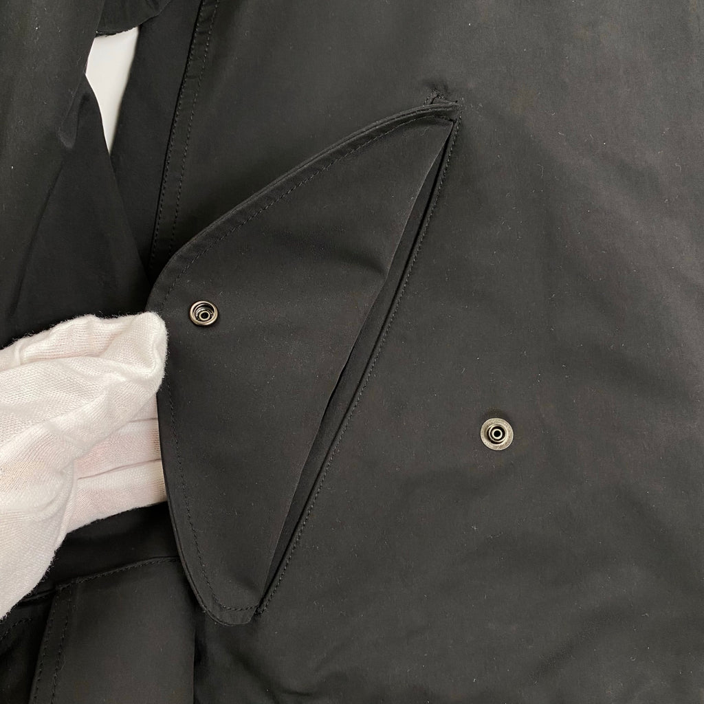 THE RERACS ザ リラクス / ショートモッズコート ブラック 参考定価：60,000程度 SIZE:38