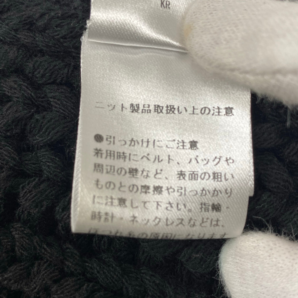 Eimee Law エイミーロウ / フリンジニットベスト ブラック SIZE:38