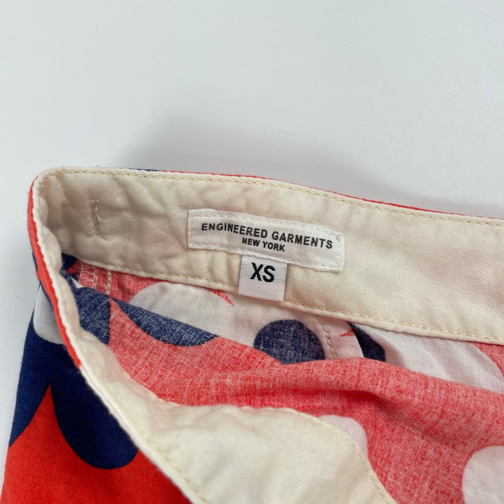 ENGINEERED GARMENTS エンジニアドガーメンツ / フラワーパターンショートパンツ 参考定価：26,000程度 SIZE:XS