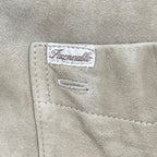 VINTAGE ヴィンテージ FACONNABLE / 古着 ゴートレザーシャツ ボタンダウン SIZE:L