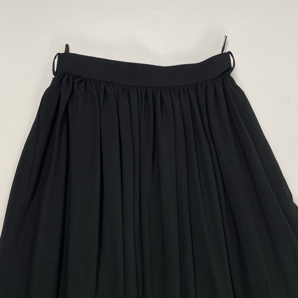 Christian Dior / ヴィンテージ ギャザーロングスカート SIZE:S