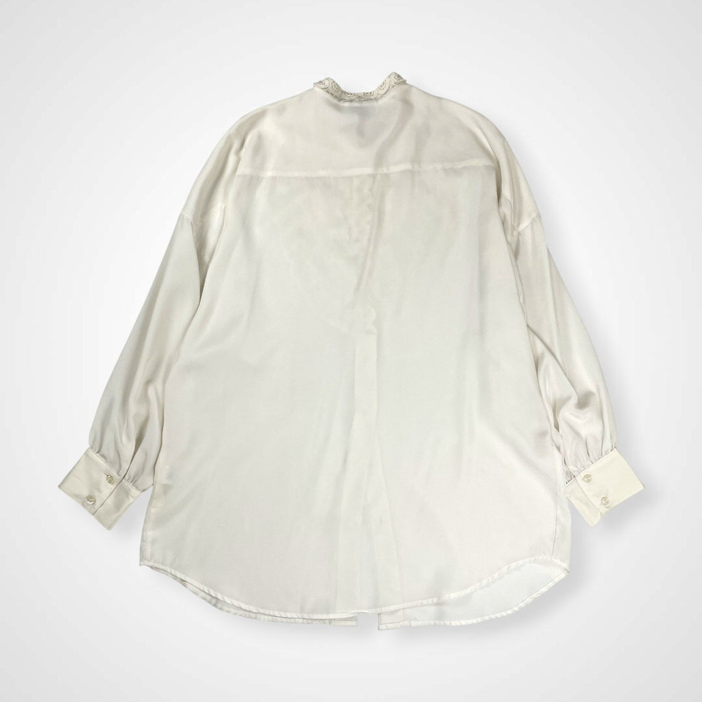VINTAGE ヴィンテージ / USA製ヴィンテージレースシャツ ホワイト SIZE：FREE