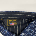 vanson / 刺し子デザインシャツジャケット 未使用品 参考定価：14,800+tax SIZE：L