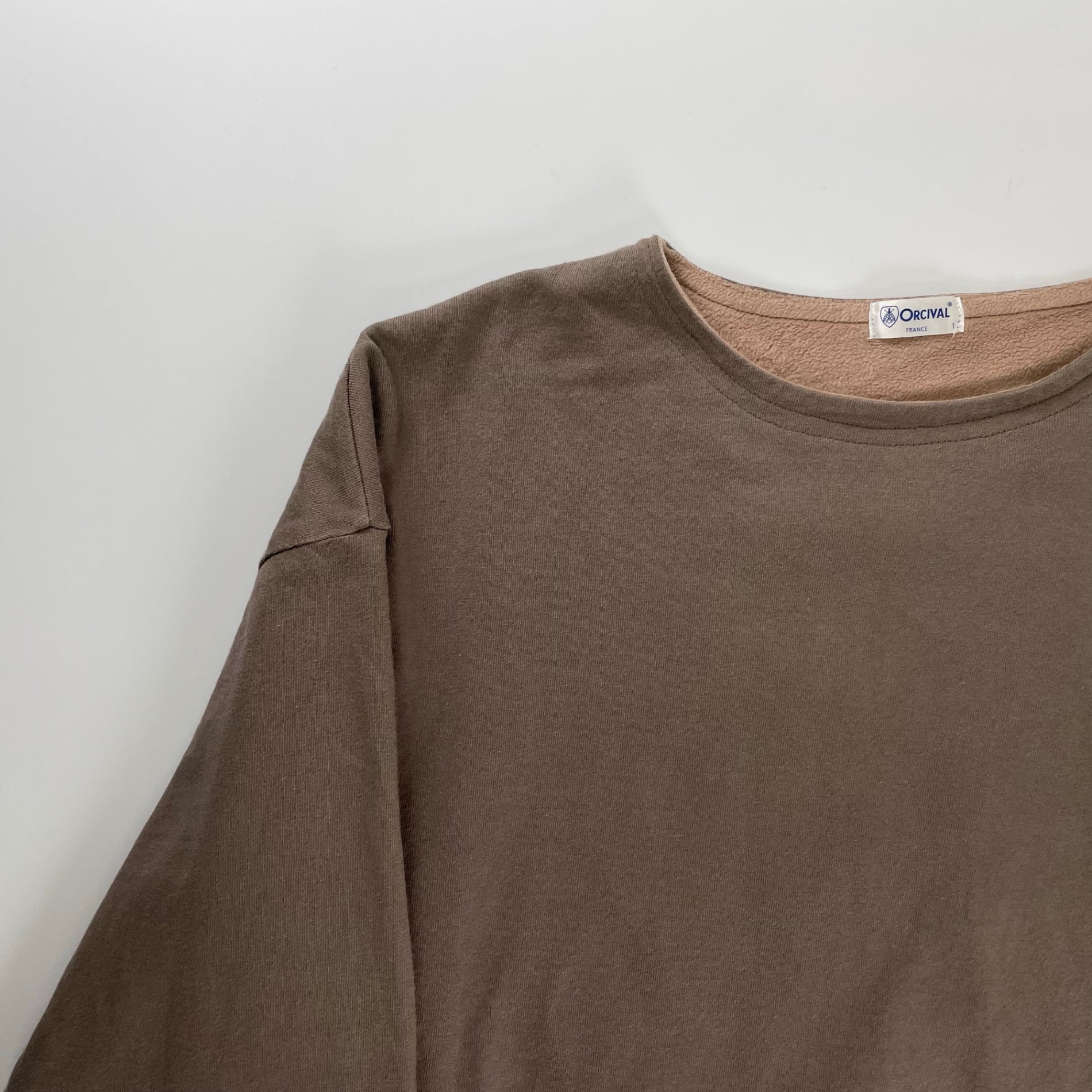 ORCIVAL オーシバル オーチバル / BOAT NECK L/S SHORT PULLOVER 参考定価：16,500+tax SIZE:1