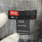 DIESEL ディーゼル / 00sライダースフェードデニムベスト SIZE:M
