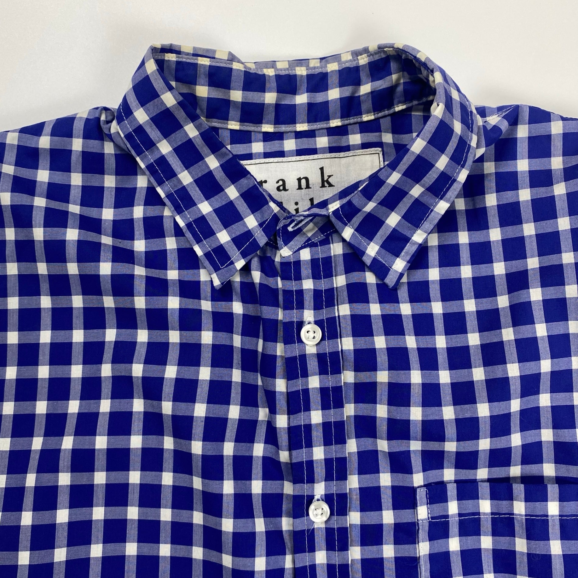 FRANK＆EILEEN フランク％アイリーン / LUKE ギンガムチェックシャツ 参考定価：30,000程度 SIZE：S