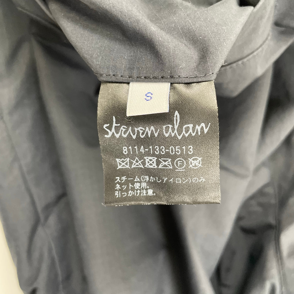 Steven Alan スティーブンアラン / PE RIP PUFF SUPER BAGGY TAPERED EASY PANTS ブラック 参考定価：24,000+tax