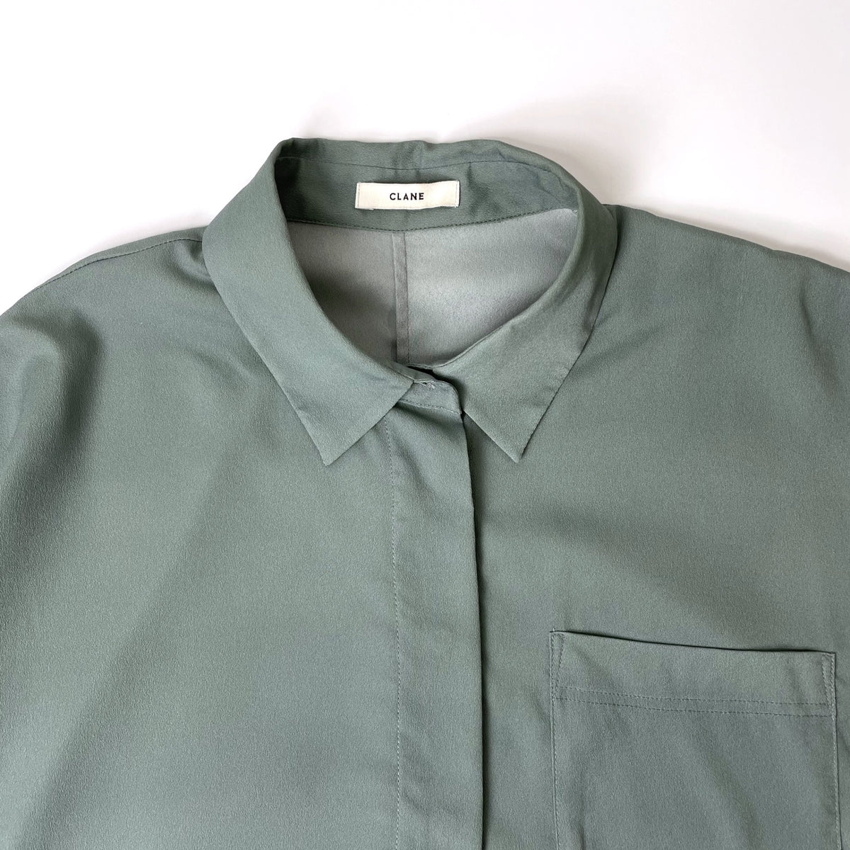 CLANE / PANEL FLOWER SHIRT 参考定価：24,000+tax SIZE:1