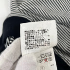 UnderCover / 07AW 無題期 ボーダーノースリーブカットソー SIZE:1